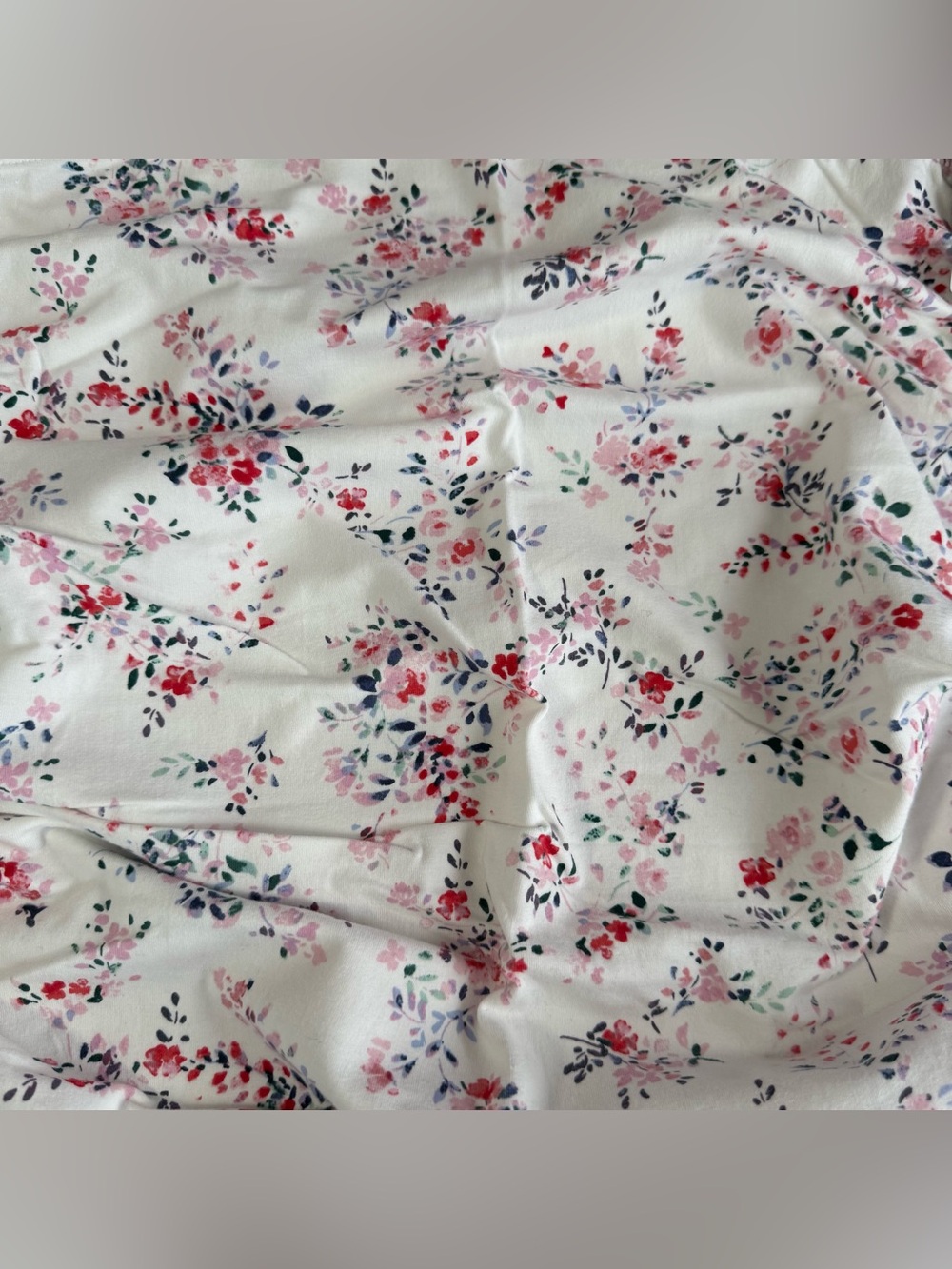 NWT Torrid White Floral Foxy Ruched Tube Top Sz 2, 2X, 18-20 - Picture 4 of 6